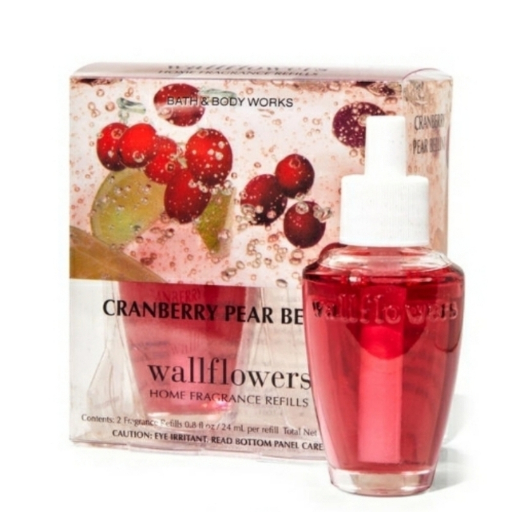 Cranberry Pear Bellini Wallflower Refills 2 Pack